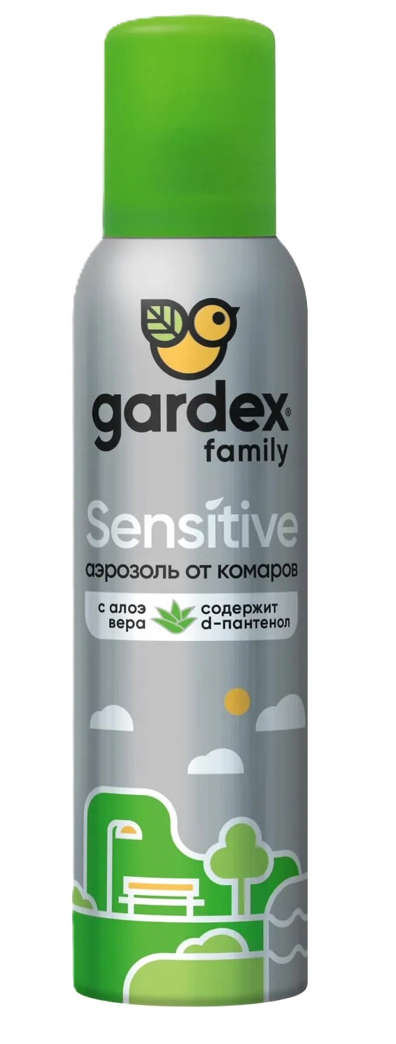 Спрей ГАРДЕКС Фэмили Сенситив от комаров 150мл