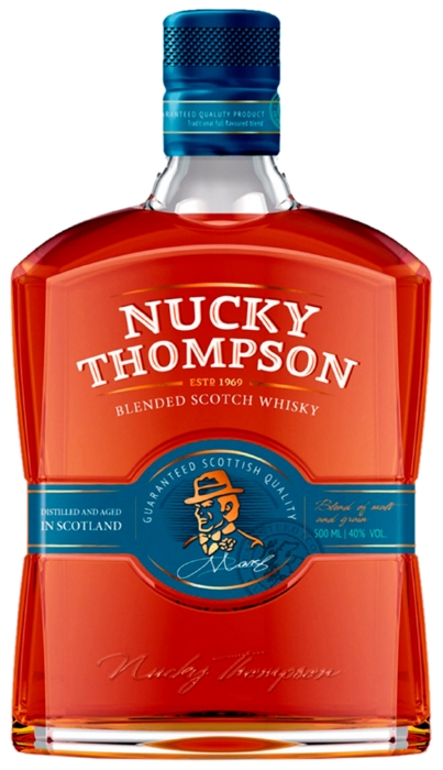 Виски НАКИ ТОМПСОН 3 года 40% ст/б 0.5л