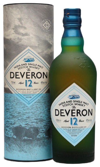 Виски ДЭВЕРОН односолодовый 12 лет 40% ПК 0.7л