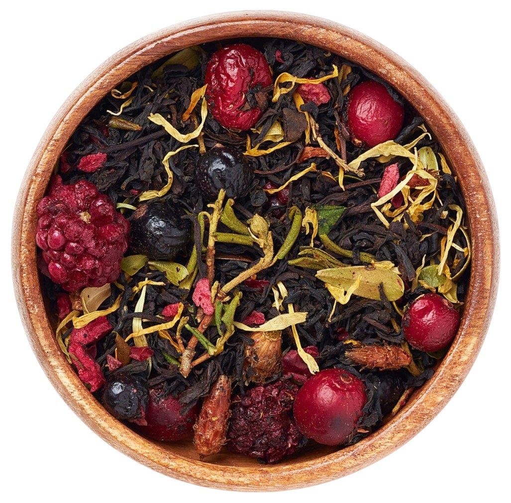 Чай ЧАЙНЫЙ ИМПЕРАТОР Таежная ягода черный 1кг