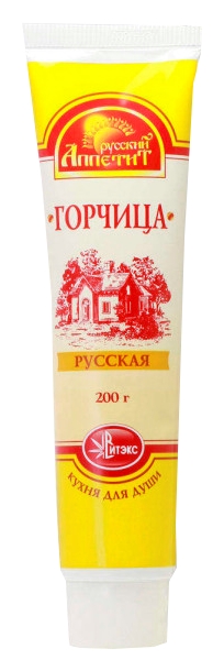 Горчица РУССКИЙ АППЕТИТ русская 200г