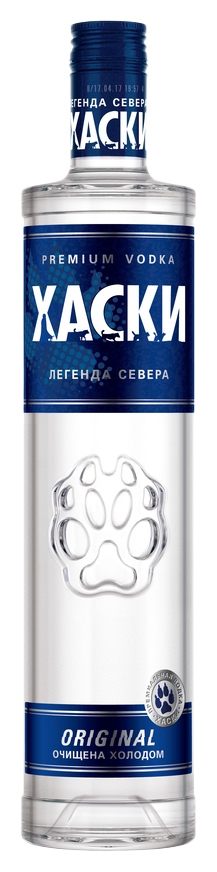 Водка ХАСКИ 40% ст/б 0.5л