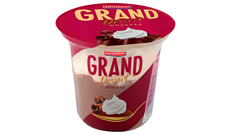 Пудинг ЭРМАНН Гранд десерт шоколад бзмж 5.2% 200г