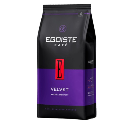 Кофе ЭГОИСТ Вельвет зерно 800г