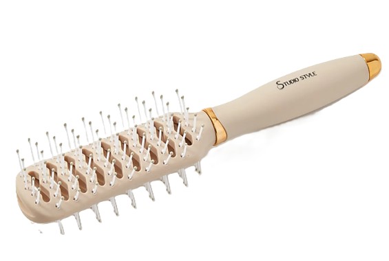 Щетка для волос СТУДИО СТАЙЛ Пастель двусторонняя для укладки арт.844202-4563