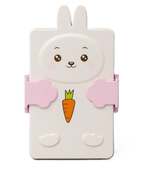 Ланчбокс МИЛОТА Кролик белый 1л арт.6209-2