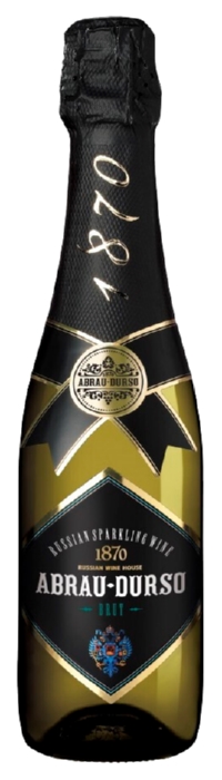 Игристое вино АБРАУ-ДЮРСО белое брют 12.5% 0.2л