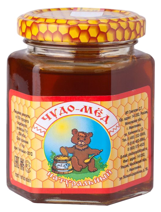 Мед ЧУДО МЕД Цветочный ст/б 250г