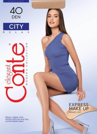 Колготки КОНТЕ СПА Элегант Сити 40ден натурал 2