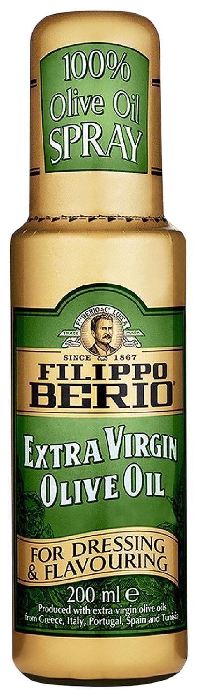 Масло оливковое ФИЛИППО БЕРИО Экстра Вирджин спрей ст/б 200мл