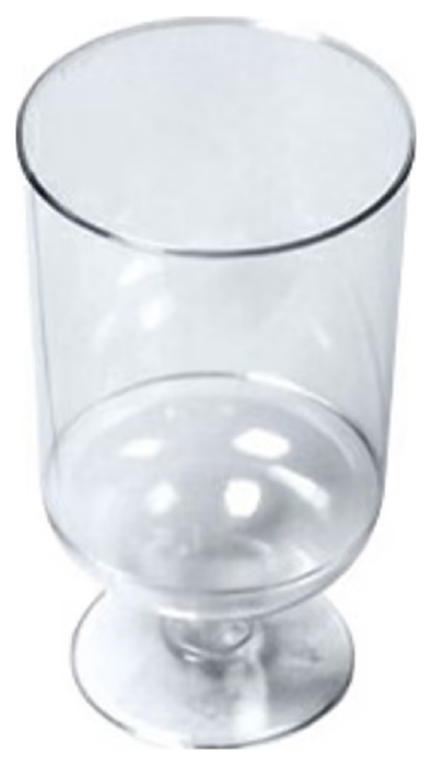 Рюмка ФОПОС пластмассовая бесцветная 50мл 6шт