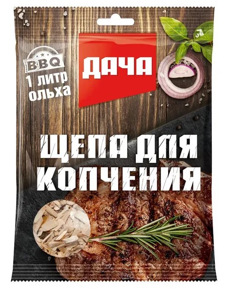 Щепа для копчения ДАЧА ольха 200г