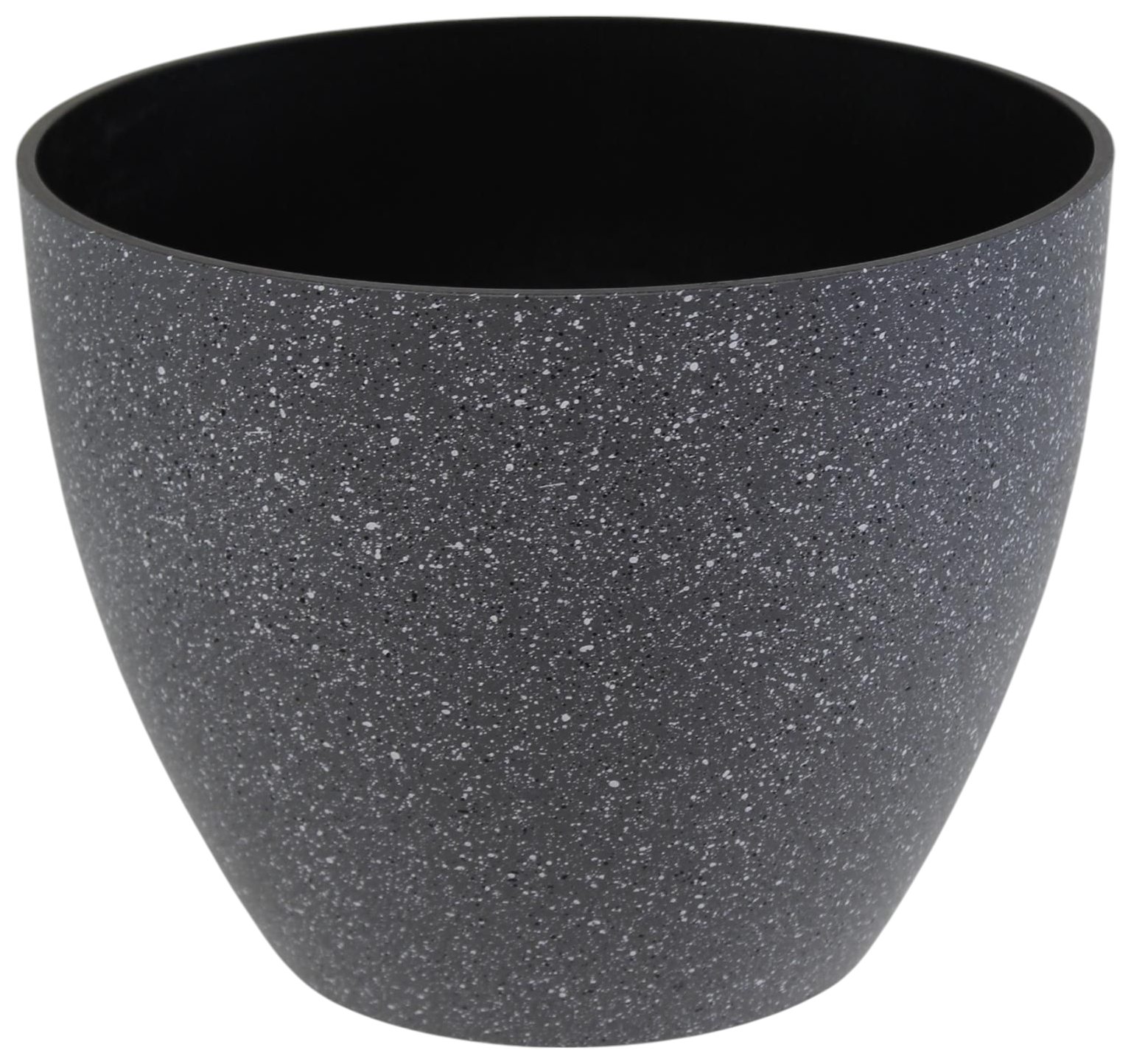 Кашпо АТМИКС Гортензия 21.8*21.8*17см графит 4.8л арт.202490373