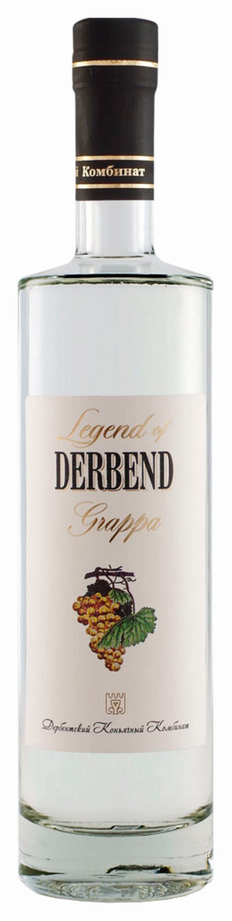 Водка ЛЕГЕНДА ДЕРБЕНТА Виноградная 40% ст/б 0.5л