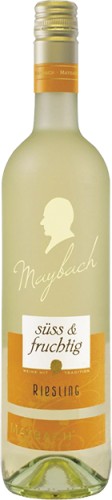 Вино МАЙБАХ Рислинг Зюсс белое сл 8-8.5% ст/б 0.75л
