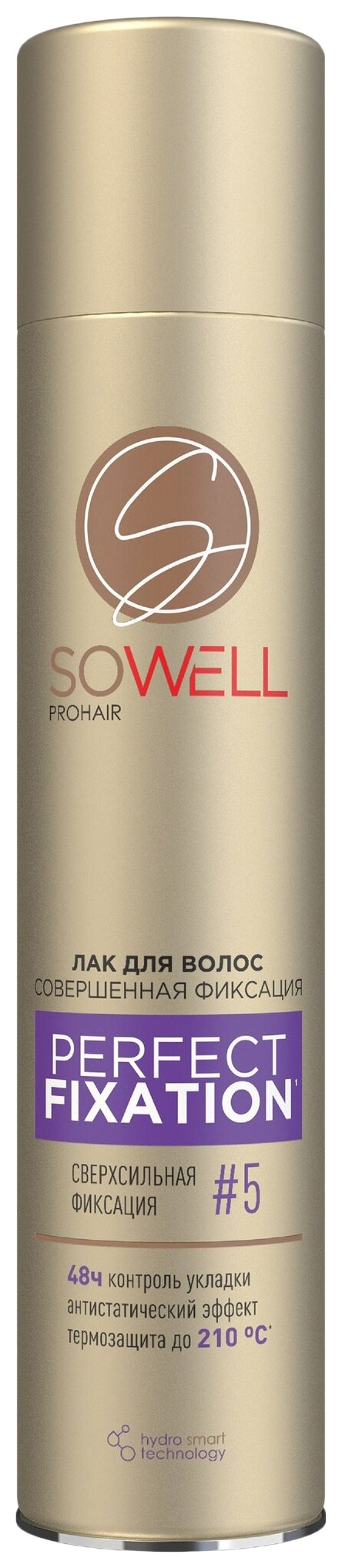 Лак для волос СОВЕЛЛ Совершенная фиксация 300мл