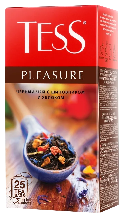 Чай ТЕСС Плэже черный 25пак