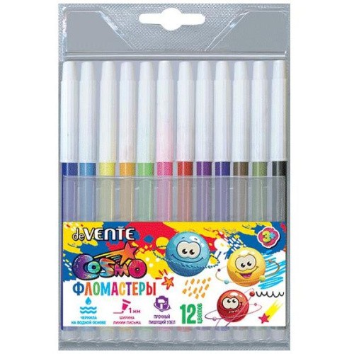 Фломастеры ДЕ ВЕНТЕ 12цв