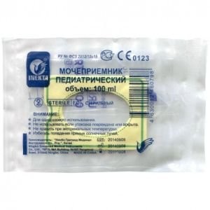 Мочеприемник педиатрический 0.1л