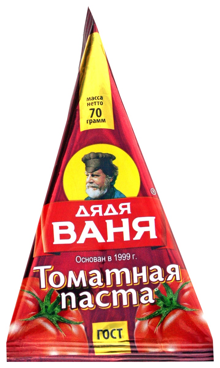 Томатная паста ДЯДЯ ВАНЯ 25% т/пак 70г
