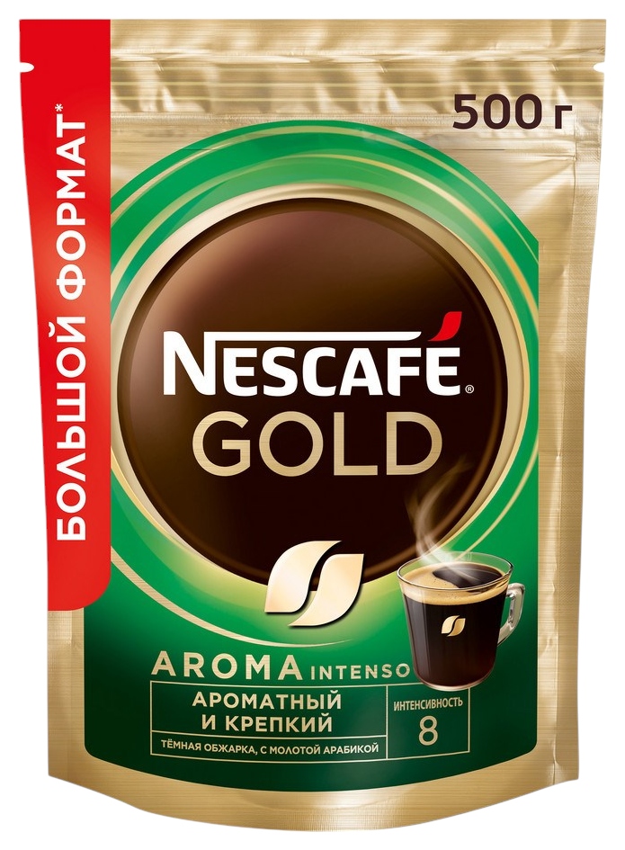 Кофе НЕСКАФЕ Голд Арома м/у 500г