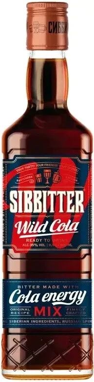 Настойка СИББИТТЕР Дикая Кола 35% ст/б 0.5л