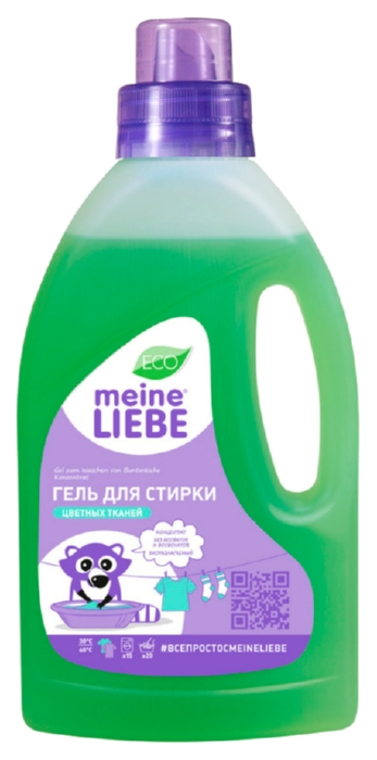 Гель для стирки МАЙН ЛИБЕ цветных тканей 800мл