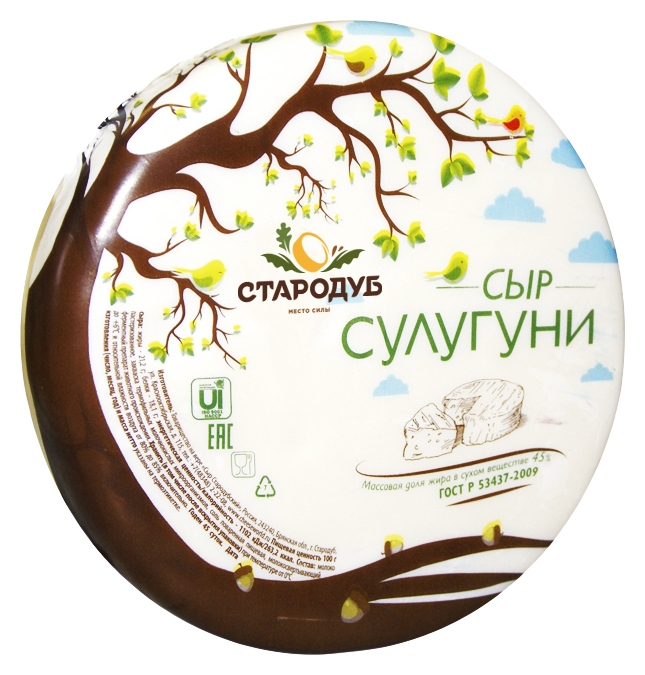 Сыр СТАРОДУБСКИЙ Сулугуни бзмж 45%