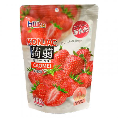 Желе БЛАЙК с конжаком клубника м/у 160г