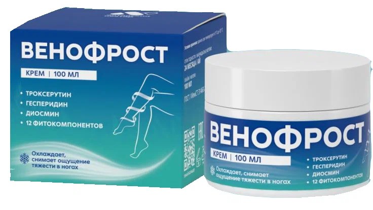 Крем АЛТАЙСКИЙ НЕКТАР Венофрост для тела 100мл