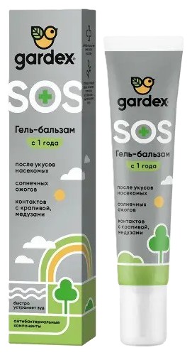 Гель-бальзам ГАРДЕКС после укусов 25мл