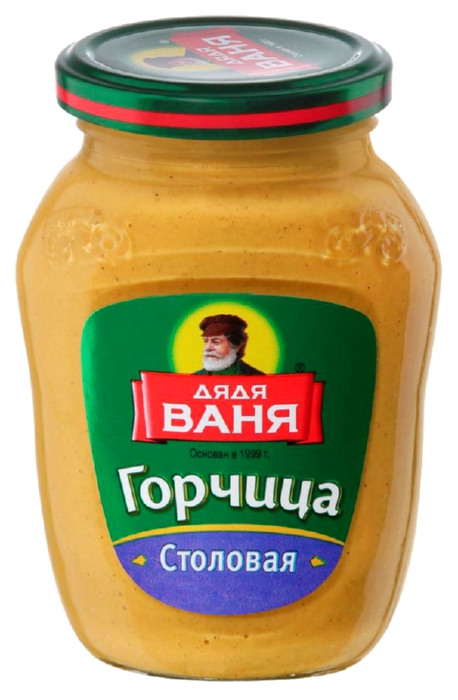 Горчица ДЯДЯ ВАНЯ Столовая ст/б 140г