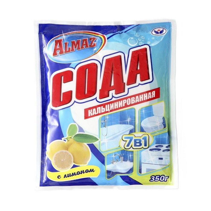 Сода кальцинированная АЛМАЗ Лимон 350г