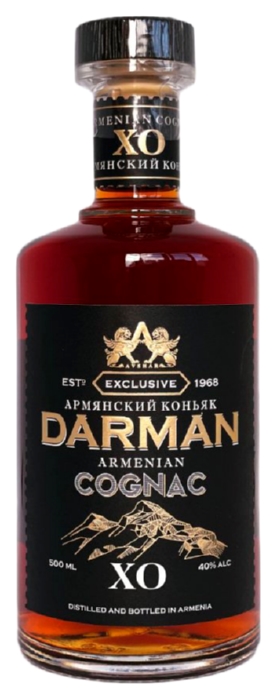 Коньяк ДАРМАН ХО 7 лет 40% ст/б 0.5л