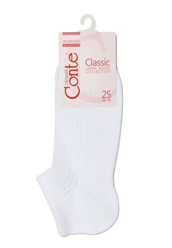 Носки женские КОНТЕ Элегант Классик короткие молочные р.25-27 арт.7С-34СП016