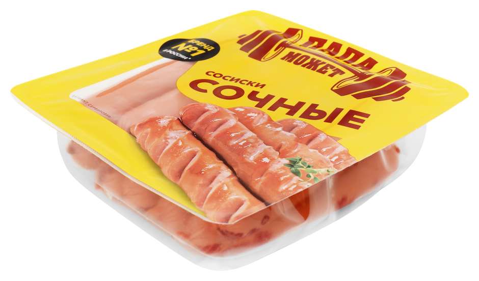 Сосиски ПАПА МОЖЕТ Сочные 410г