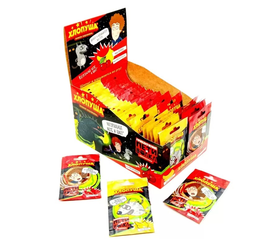 Карамель леденцовая СЛАДКАЯ СКАЗКА Приключения Пети и волка 7г