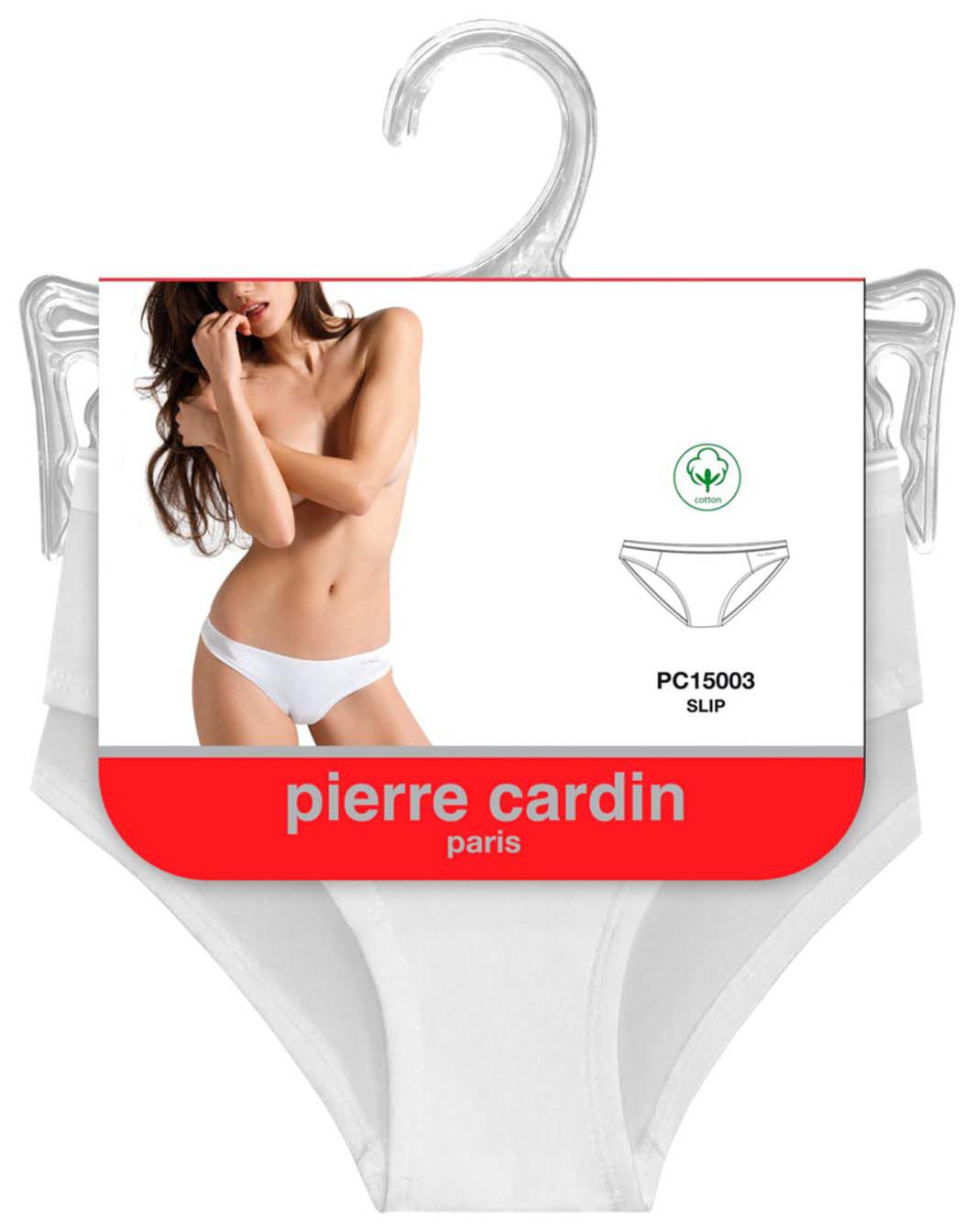Трусы женские ПЬЕР КАРДЕН слип белые 5 арт.РС15003
