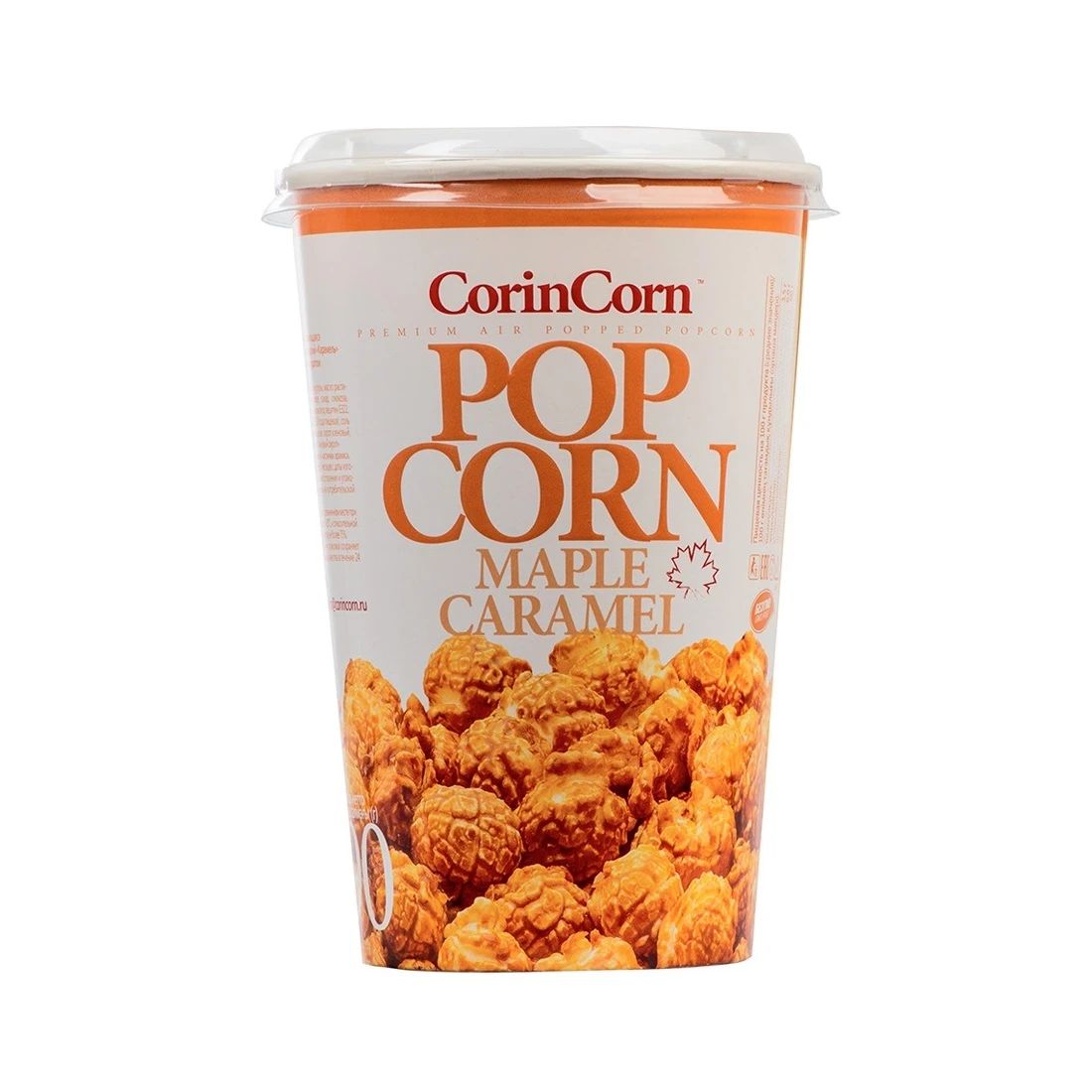 Попкорн КОРИН КОРН Карамель с кленовым сиропом карт/уп 90г