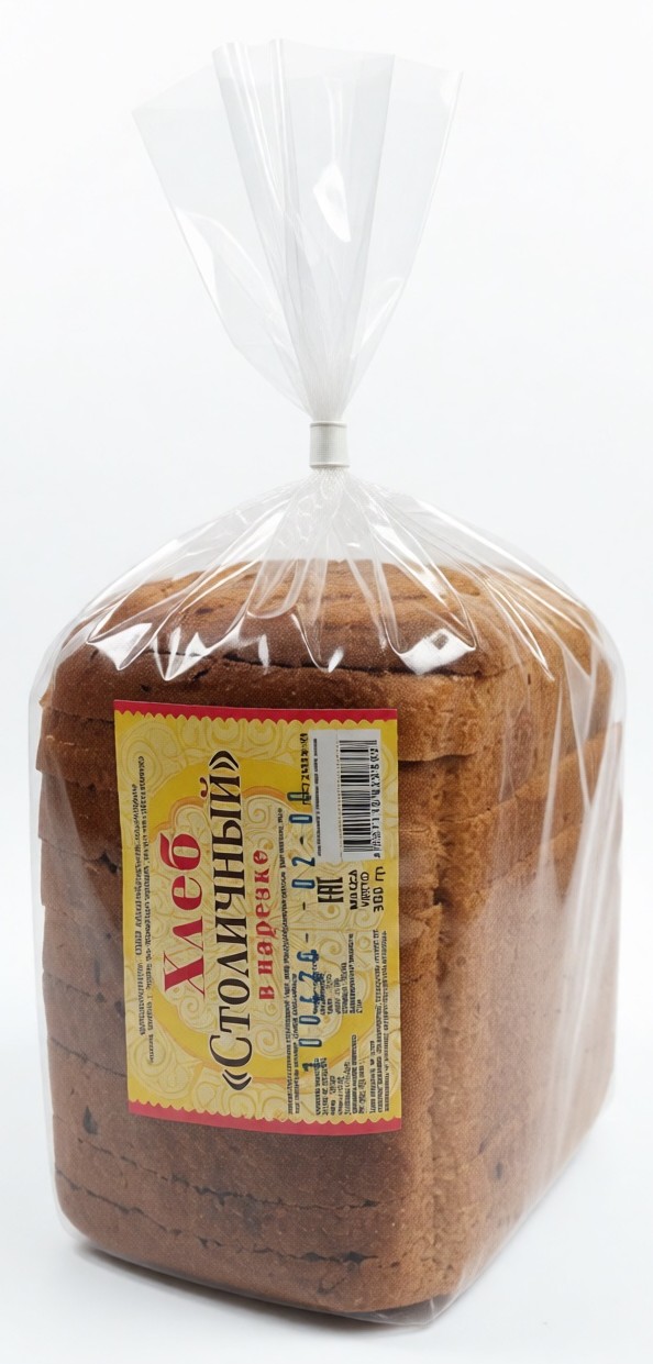 Хлеб ХЛЕБОБУЛОЧНАЯ КОМПАНИЯ Столичный нарезка 300г