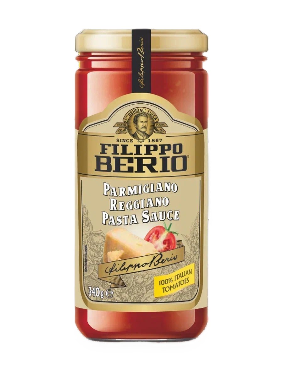 Соус ФИЛИППО БЕРИО Пармиджано томатный ст/б 340г