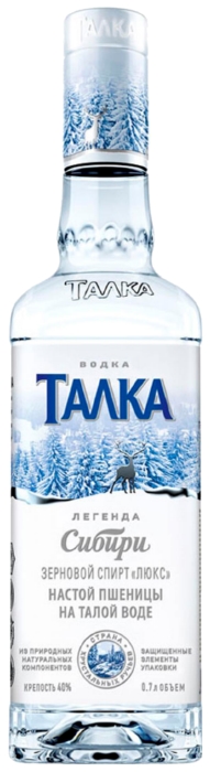 Водка ТАЛКА 40% ст/б 0.7л