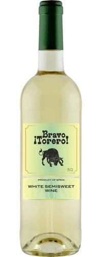 Вино БРАВО ТОРЕРО белое п/сл 11% ст/б 0.75л