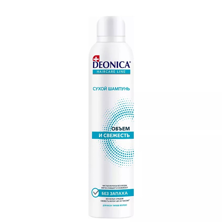 Сухой шампунь ДЕОНИКА Объем и свежесть 250мл