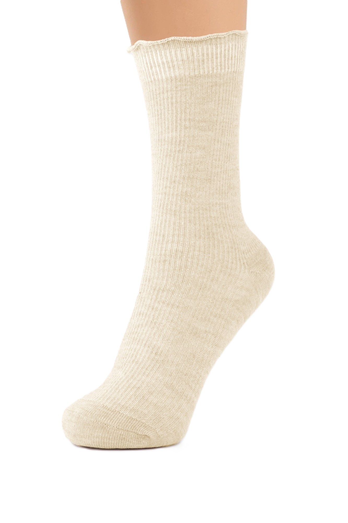 Носки женские ХОББИ ЛАЙН бежевые р.36-40 арт.207-25