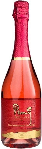 Сидр КАХЕТИ Пеони клубника со сливками п/сл 5.5% ст/б 0.75л