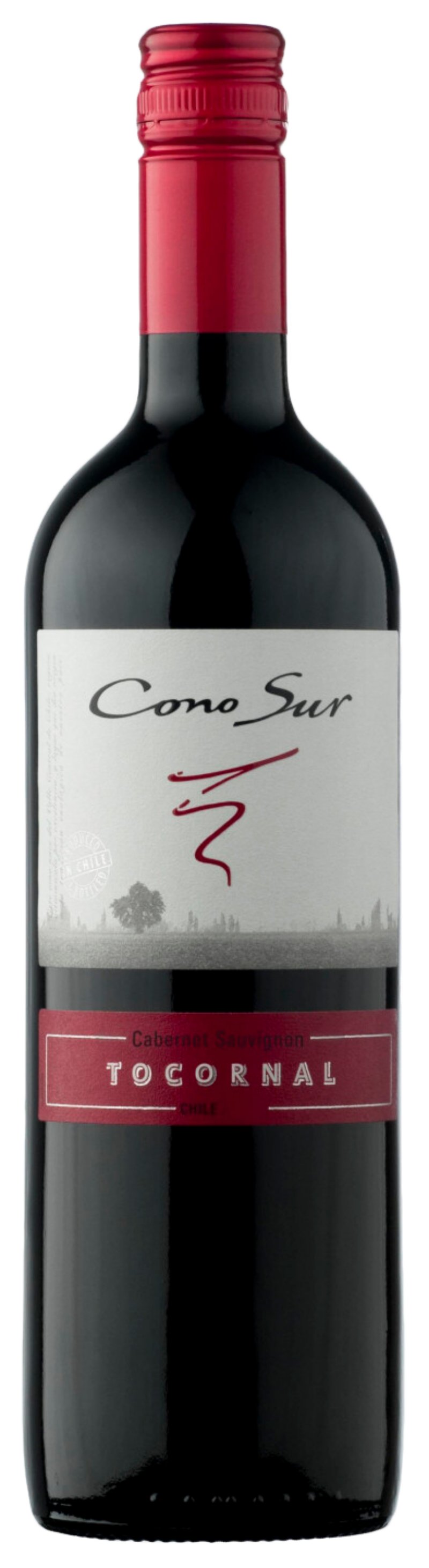 Вино КОНО СУР Токорнал Каберне Совиньон красное п/сух 12.5% ст/б 0.75л