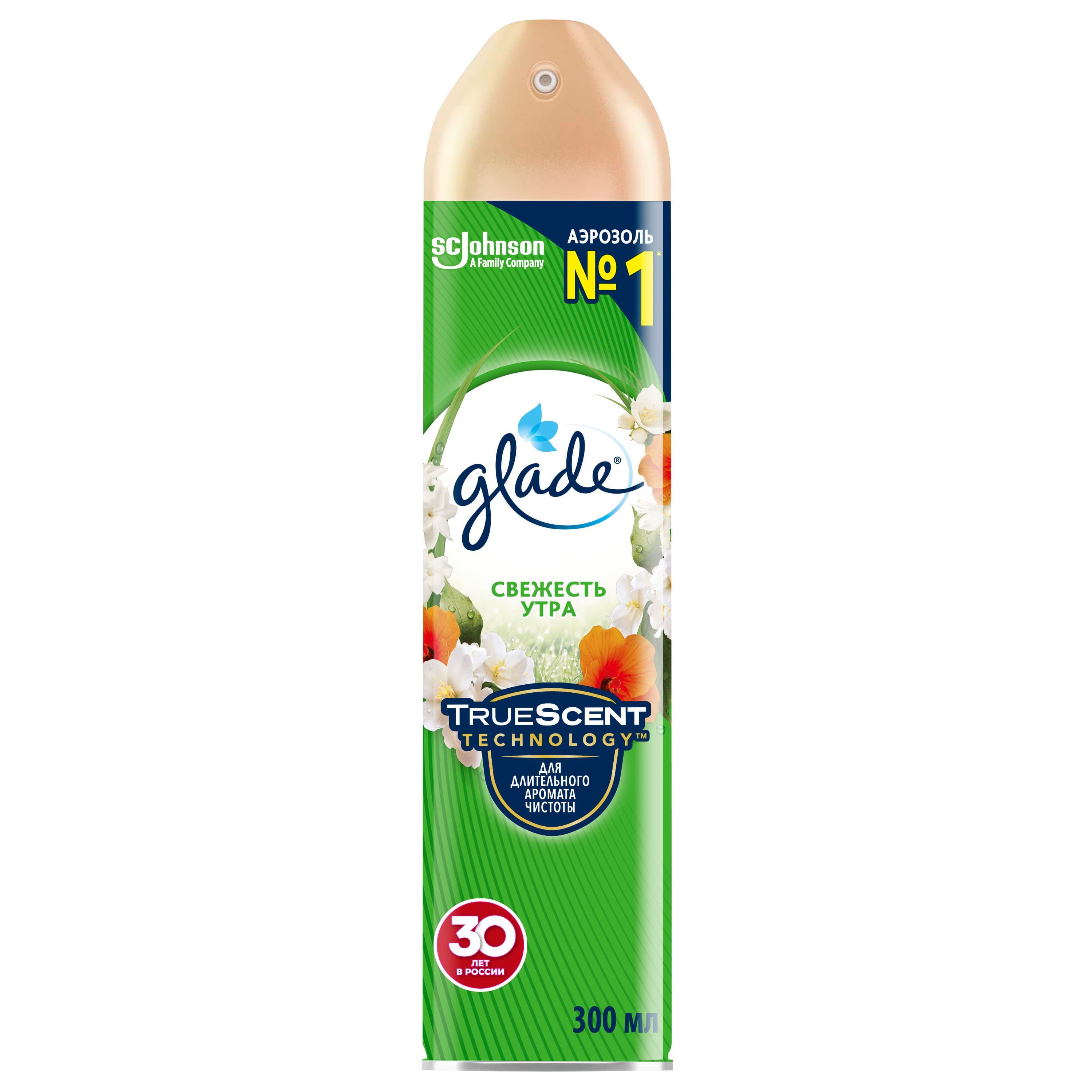 Освежитель воздуха ГЛЕЙД Свежесть утра 300мл
