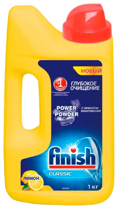 Порошок для ПММ ФИНИШ Классик Лимон с эффектом замачивания 1000г