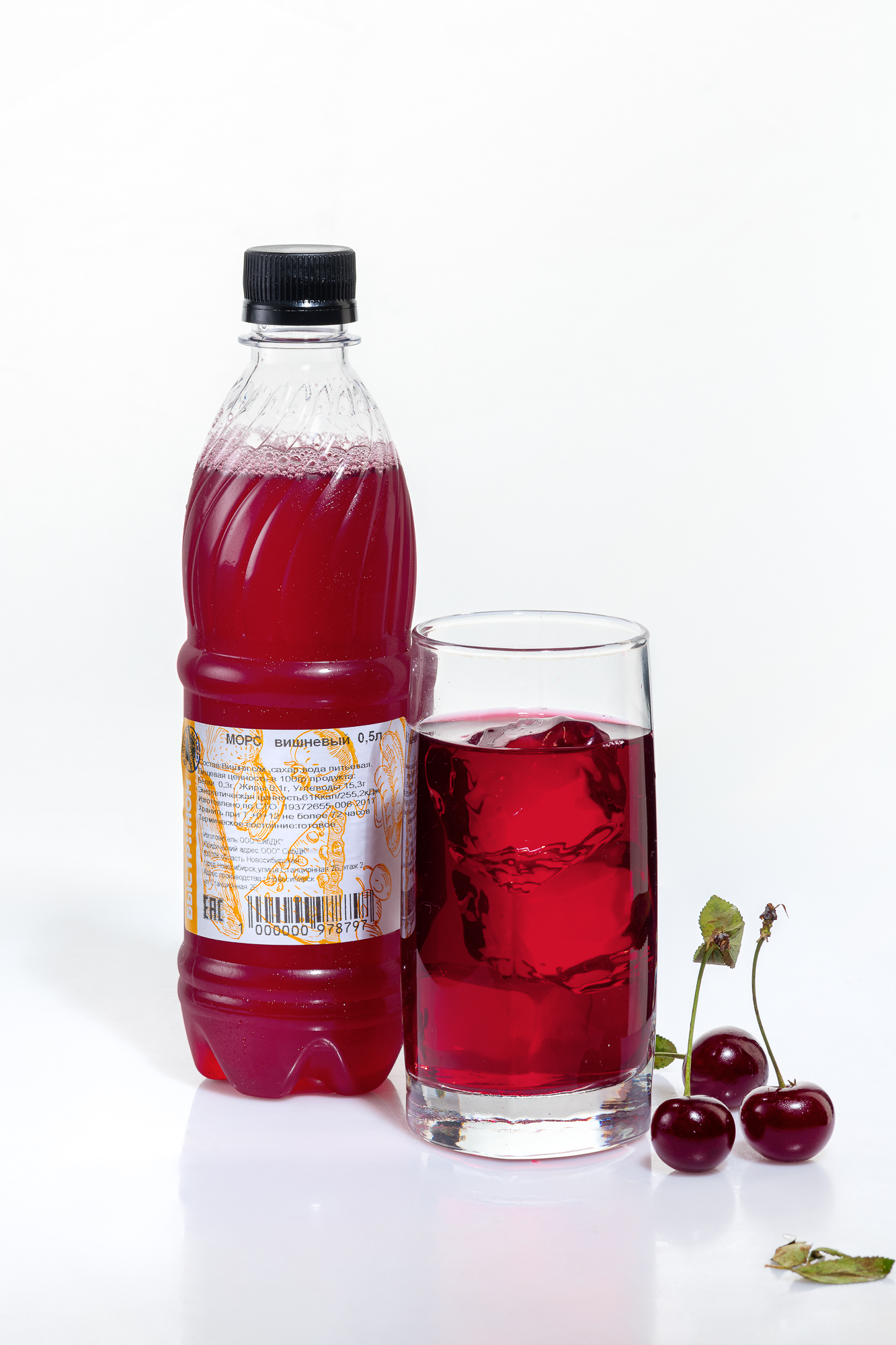 Морс вишневый 500мл